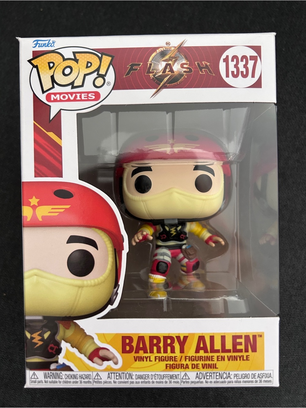 Funko Pop! The Flash Collectible Box Art - Red & Yellow